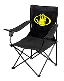 On The Edge Marketing OTE-810024 Body Glove Black Folding Chair by On The Edge Marketing