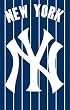 New York Yankees Applique Embroidered Banner Flag 44"x28" MLB Baseball Fan Shop Sports Team Merchandise