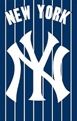 New York Yankees Applique Embroidered Banner Flag 44"x28" MLB Baseball Fan Shop Sports Team Merchandise