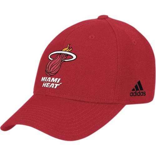 Miami Heat Basic Logo Cotton Primary Adjustable Strapback Hat