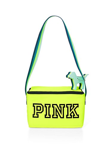 Victoria's Secret PINK NEW! Insulated Cooler & Mini Dog Keychain Set Tequila Lime