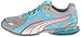 PUMA Women's Voltaic 5 Running Shoe Black Fluo Magenta Silver 10 B