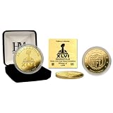 (ハイランドミント)The Highland Mint NFL Super Bowl XLVI Commemorative 24kt ゴールドコイン ゴールドコイン