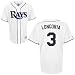 Majestic Evan Longoria Tampa Bay Rays Youth Replica Jersey-White (Small)