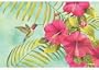 Hummingbird Area Floor Rug Indoor Outdoor