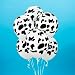 Lot of 25 Latex Western Cow Print Party Balloons