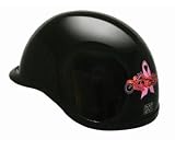 HCI Women’s Polo DOT Pink Half Motorcycle Helmet. 105-220
