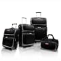 Coleman Luggage Lightweight 4-Piece Travel Collection - Black