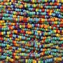 Czech Seed Beads Mix 11/0 'Rainbow Opaque Multi' Mix (Full Hank)