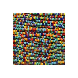 Czech-Seed-Beads-Mix-11-0-Rainbow-Opaque-Multi-Mix-Full-Hank-