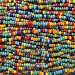 Czech Seed Beads Mix 11/0 ''Rainbow Opaque Multi'' Mix (1 Hank/4000 Beads)