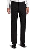 Calvin Klein Sportswear Men's Solid Dylan Dress Pant, Charcoal, 34Wx32L
