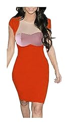 Chiffon/Polyester Cap Sleeves  Dress