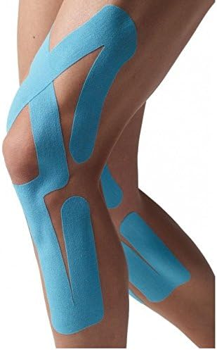 #1 Best Knee Kinesiology 2 Pre-Cut Tape With BONUS Knee Injury Ebook - Maximize Your Recover From Sports And Athletic Based Injuries. FDA And CE Approved.