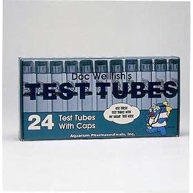 AP TEST VIALS W CAPS 24PC by Aquarium Pharmaceuticals