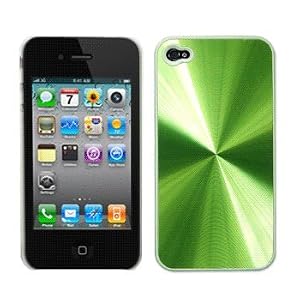 Green Aluminum Hard Case / Cover / Shell for Apple iPhone 4 / 4G
