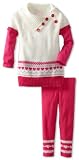 Nannette Girls 2-6X Printed Playwear 2 Pack Sweater Set