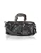 Francesco Biasia Diva Dream Snake - Python and Calf Leather Satchel Bag Black
