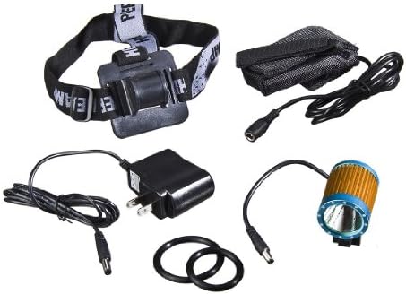 CE Certificate KinFire A5Y 3-Mode CREE 1*T6 LED 1200 Lumen Headlight,Yellow