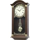 Large Deluxe Wooden Pendulum Wall Clock - Westminster Chime