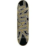 Think Classic Tag Skateboard Deck - 7.675 in. X 31.75 in. - Black / Gold