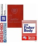 1976 CADILLAC DEVILLE ELDORADO FLEETWOOD Shop Manual CD