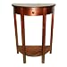 Half Circle Console Table - Chestnut