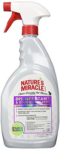 Nature's Miracle NM-5481 Brand Disinfectant/Odor Eliminator, 32 oz