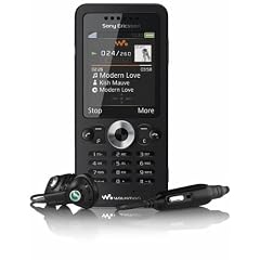 Sony Ericsson Midnight Black W302 Handy ohne Vertrag, ohne Branding, kein Simlock