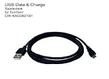 Produkt-Bild: USB Datenkabel TomTom Via - Datenkabel mit Ladefunktion f&uuml;r Tom Tom Via 125 Via 110 Via 120 Europe / Europe Traffic / Central Europe Traffic Life Start 20 Start 25 (nicht Start IQR) GO LIVE 820 GoLive 825 , s. Beschreibung