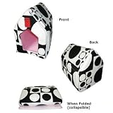 Fold-N-GoTM Designer's Collapsible Pet House - Polka Dots