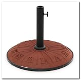 Resin Umbrella Base Umbrella Stands 36 lbs Base Color: Terra Cotta