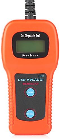 Blusmart Buke New U281 ABS SRS Engine Code Reader CAN BUS OBD2 Scanner for VAG/VW/AUDI/SE AT/SKODA Ver.2015