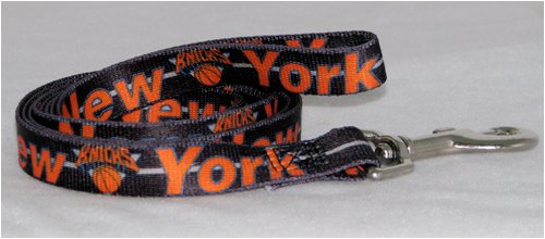 New York NY Knicks NBA Pet Leash/Lead 6 Feet ( 1" Web) Large