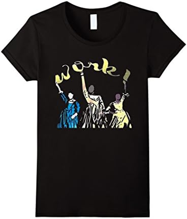 Women's Schuyler Sisters Golden T - Shirt Small Black
