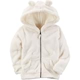 カーターズ Carter's/ シェルパフード ホワイト アウタージャケット 3歳【並行輸入】