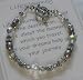 Message of Love Jewelry Life's Journey with a Dream Charm, Available in Various Sizes