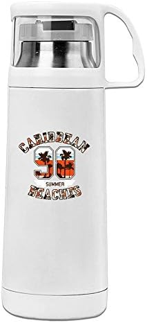 Caribbean Beaches Convenient Vacuum Thermos Cups Unisex
