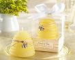 Wedding Favors Meant to Bee Honey-Scented Beehive Candle Set of 4