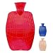 Fashy Atlas RED Travel Hot Water Bottle by Fashy - Made in Germany