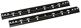 Husky 31323 Black Base Rail, (Box of 2)