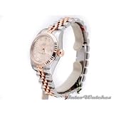 ROLEX DATEJUST Ladies Watch in Steel and 18K Pink Gold, Diamonds Dial 179171 by Rolex