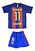 2016/2017 BARCELONA NEYMAR HOME KIDS JERSEY & SHORTS