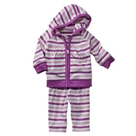 DwellStudio® for Target® Hoodie Pant Set - Pink Stripes