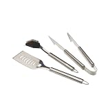 Grillfinity 140200, Premium 3pc Barbecue Tool Set by Grillfinity