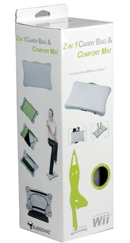 Subsonic Wii - 2-in-1 Wii Fit Balance Board Carry Bag & Comfort Mat [UK Import]