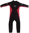 Childrens Full Length Wetsuit by Soles Up Front. 2mm Neoprene. Ideal for UV protection for your child. Take your kids Swimming, Surfing or just great Beach wear. Available in a FULL range of Sizes 1y 2y 3y 4y 5y 6y 7y 8y 9y 10y 11y 12y 13y 14y 15y and colours Red Blue Yellow Pink. Ideal for Holiday or birthday gift for boys or girls
