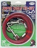 Pet Supplies : 30' TIE-OUT CABLE 920 LBS.