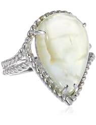 Sterling Silver Gemstone Ring, Size 7
