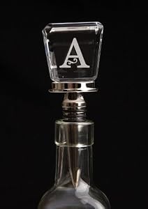 Monogram Bottle Stopper - A